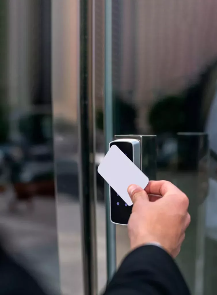 Access control key card